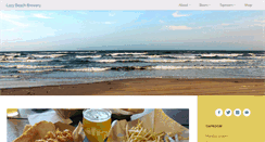 Desktop Screenshot of lazybeachbrewing.com